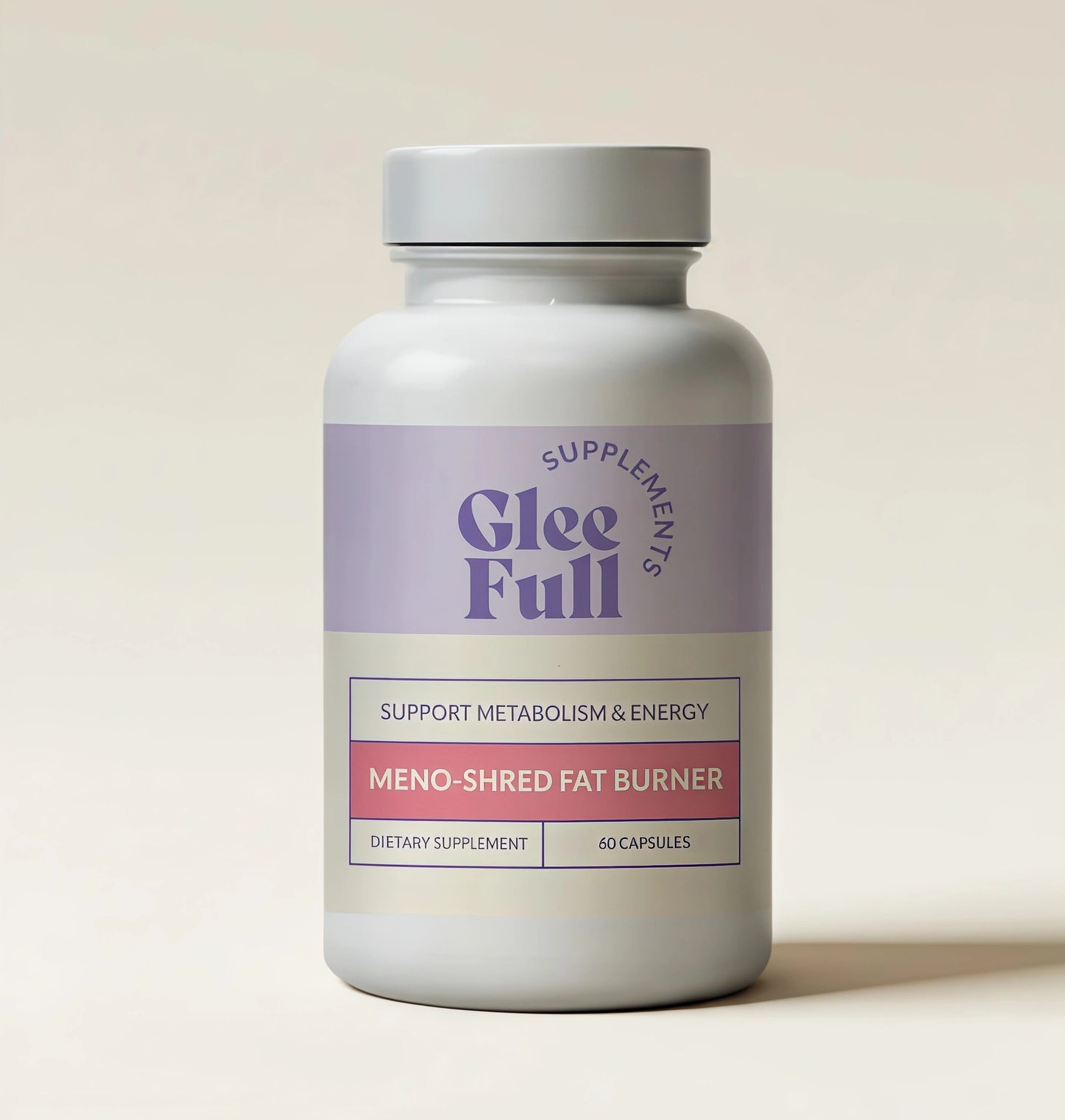 GleeFull SUPPS Meno Shred Fat Burner – Supports Metabolism & Helps Achieve Slimming Goals for Women